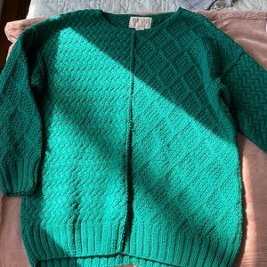 80s/90s Vintage Green Sweater
